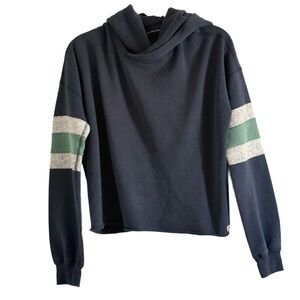 ⭐️ Abercrombie & Fitch Navy Gray Pullover Hoodie